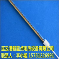 半镀金碳纤维石英加热管用来烤漆机,喷塑烤房加热