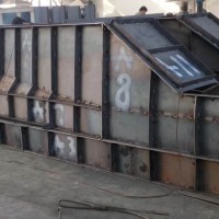 叶县收费站安全岛钢模具公路防撞墙模具