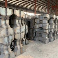 启东市沿海码头混凝土四脚空心消浪快模具