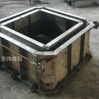 承德城市河道两侧景观护坡平铺式水泥生态框模具