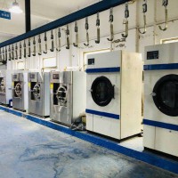 晋城处理一套二手百强水洗厂设备二手30公斤水洗机烘干机