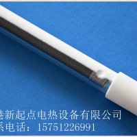 半镀白全编织碳纤维红外线加热灯管的加热不同之处