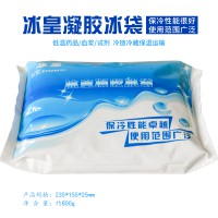 双层加厚冰皇凝胶冰袋医药食品水果专用冷包保鲜冷藏800g冰袋