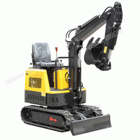 山东恒旺HW-10型微型挖掘机 农用履带挖掘机