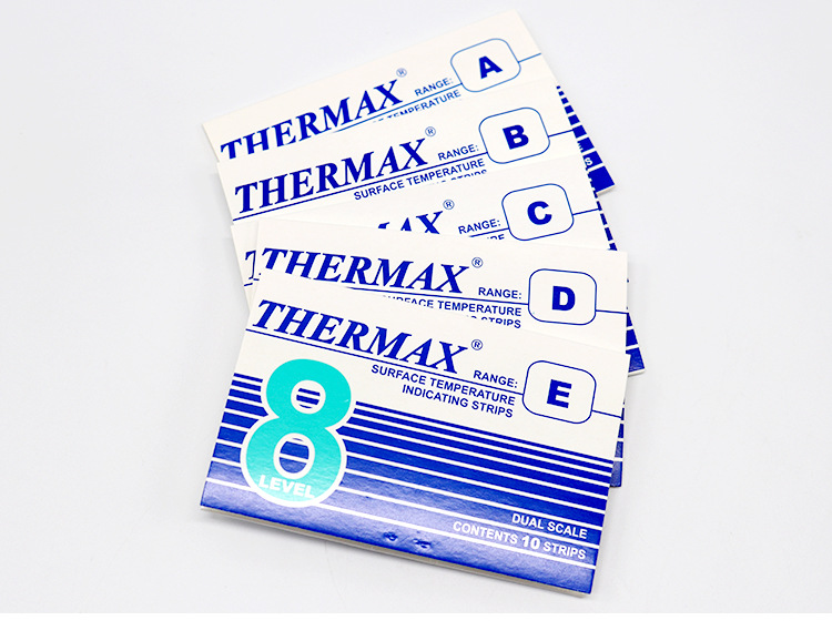 THERMAX 8格测温纸温度标签37-260℃