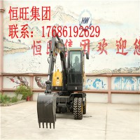 135轮式挖掘机 轮式挖掘机厂家 轮式挖掘机定制