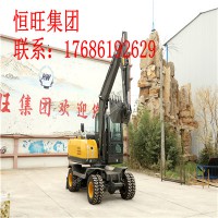 155全液压轮式挖掘机 农用挖掘机 轮式挖掘机