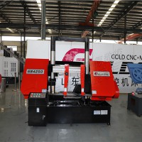 高德数控GB4250龙门双柱金属带锯床 金属切削 锯切准确