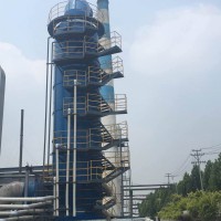 环振机械制造mh-9500工业尾气净化设备碳钢脱硫塔