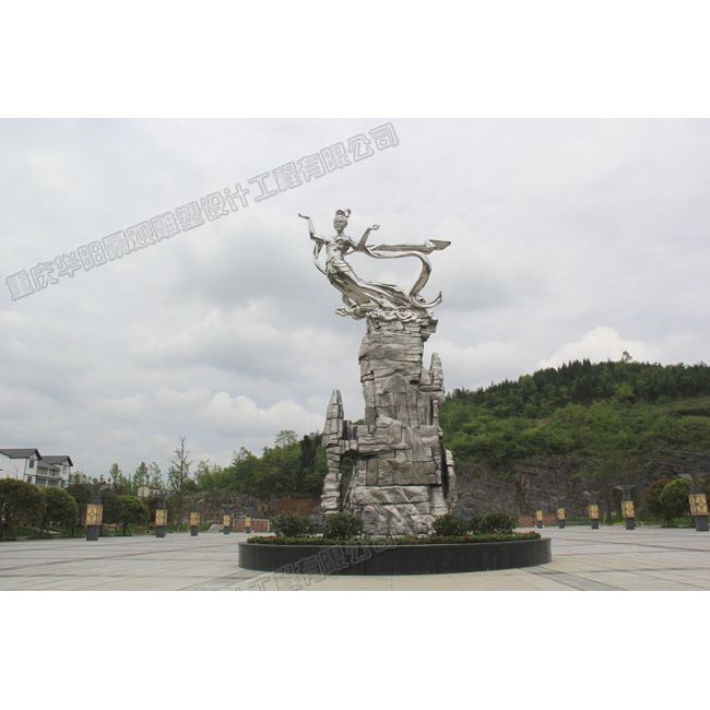 华阳雕塑 武隆地标雕塑设计 山西景区雕塑制作 四川景观雕塑