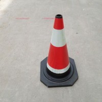 反光锥形路锥橡胶路锥 金河 道路安全警示路锥路障