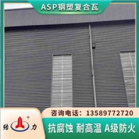 纳米隔热瓦 江苏无锡asa覆膜板 梯形钢塑瓦保温隔热