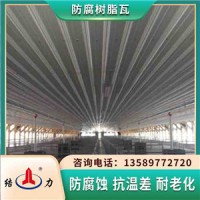 防腐PVC瓦 山东荣成合成树脂瓦 屋面防腐瓦难燃烧