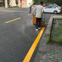 苏州马路马边缘划线价格 苏州车道边线画线价格