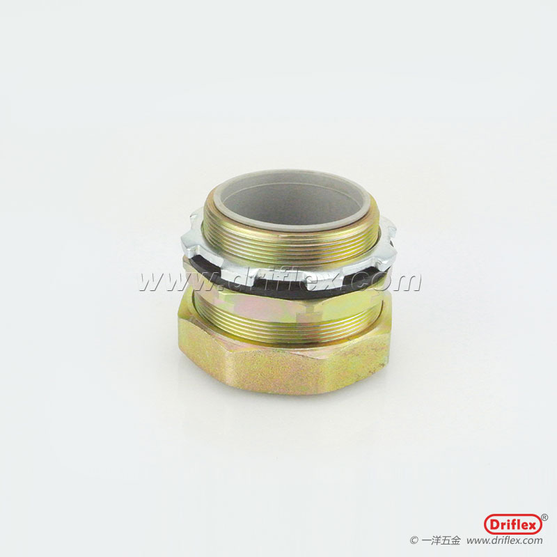 铁镀锌六角外丝直接头/防水金属软管连接器G3/8-G4