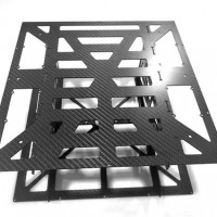 高强度碳纤维异形件 轻量化碳纤维配件 CNC加工碳纤维制品