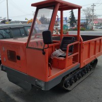 4吨橡胶履带运输车 小型农用全地形橡胶履带运输车