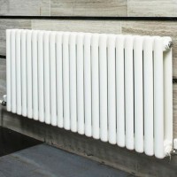 钢制暖气片GZ5025/6030钢二柱水暖散热器壁挂集中供暖