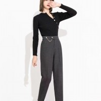 弘果牛仔裤 休闲裤 秋冬时尚女裤 女式裤子尾货供应