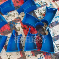碳钢灯光栏杆立柱 桥梁隔离栏牛角架 路桥防撞护栏支架