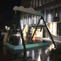 溧阳市大型编程厂家定制户外互动水幕秋千设备生产商山东三喜