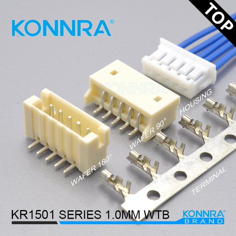 ZH1.5端子线 单排SMT导航仪1.5mm仿JST 连接器