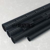 厂家销售批发高强度3K碳纤维管斜纹平纹 碳纤维管亮光碳纤维管