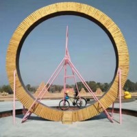什邡市360度旋转自行车制造游乐设备可定制品质保障山东三喜