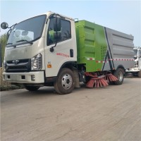 城镇小型洗扫车4+2道路清扫车厂家直销多少钱