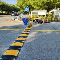 苏州地下车库铸钢减速带安装价格 苏州小区减速带价格