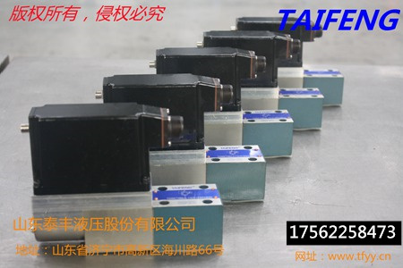 山东泰丰厂家供应机械配件比例阀1
