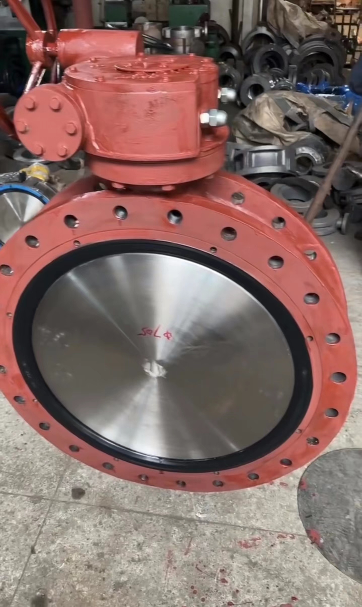 跃正船用软密封法兰式偏心涡轮蝶阀	GB/T3037-94
