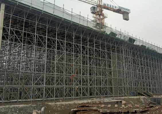 地铁工程修建用盘扣脚手架租赁公司