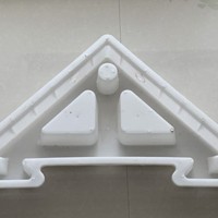 三角连锁护坡模具内部空心结构图