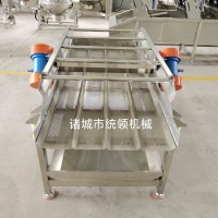 叶菜类清洗后震动除水线 震动沥水机 震动除水机
