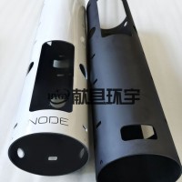 加工定制多色碳纤维制品碳纤维管材机械电子配件材料异形碳纤维管