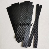 源头厂家专业生产批发销售碳纤维片 高品质碳纤维扁条 量大质优