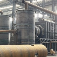 连续式生产锯末滚筒炭化炉是高温炭化的理想设备