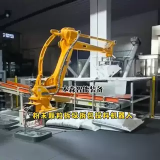 拆垛机化工颗粒拆垛机器人