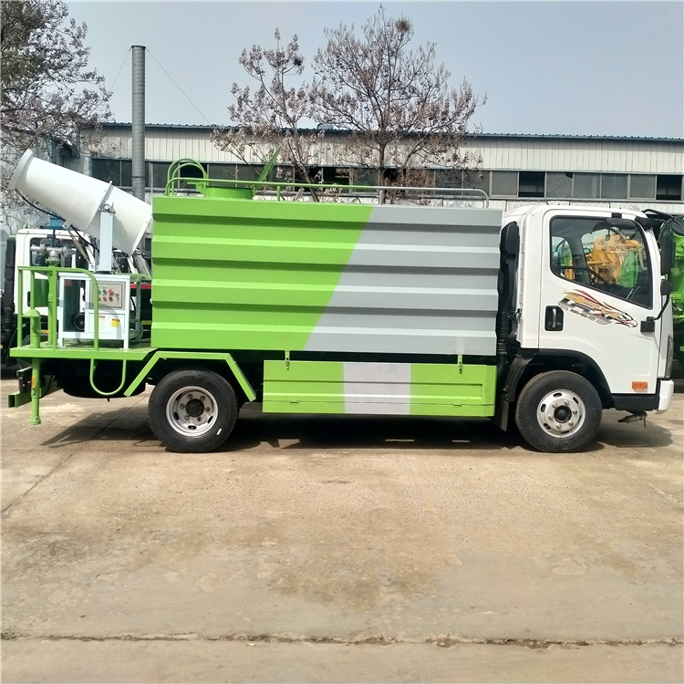 订购绿化小型雾炮抑尘车5吨洒水车多少钱山东厂家报价价格