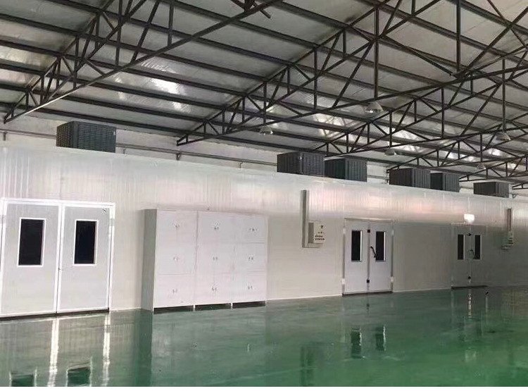 工业无尘喷漆房打磨房高温房生产厂家