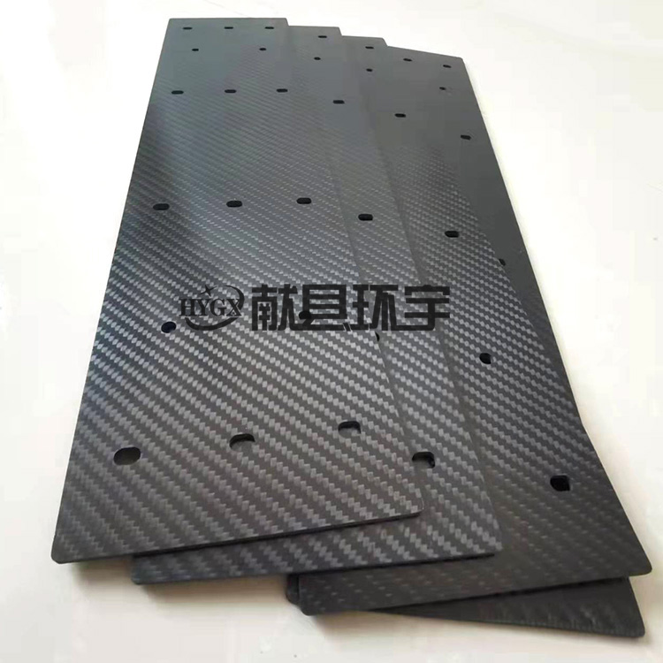 碳纤维板双面精加工碳纤维板材定制碳纤维定做碳板切割