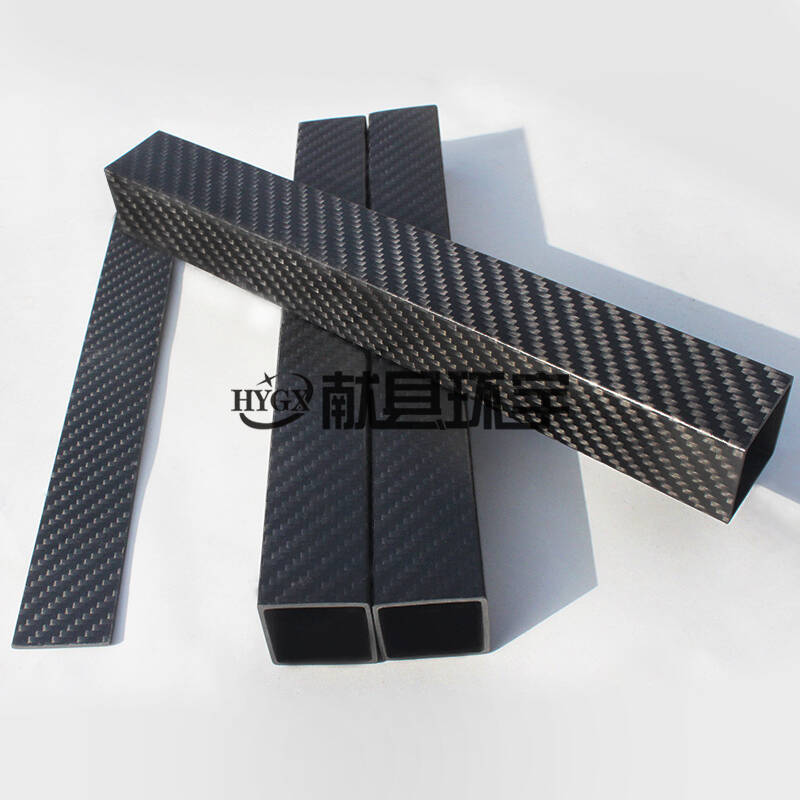 高强度优质伸缩方管多规格轻重量3K碳纤维管