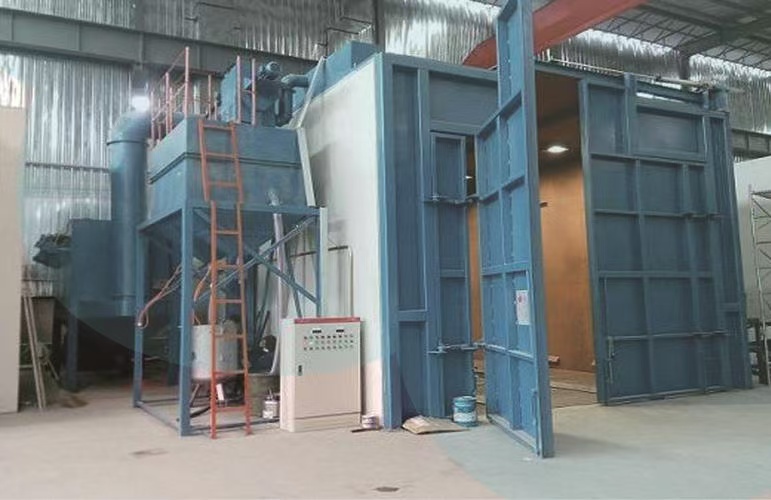 自动化喷砂房工作原理及应用范围