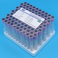 紫色EDTA-K3抗凝PET真空采血管_抽血管_血常规管