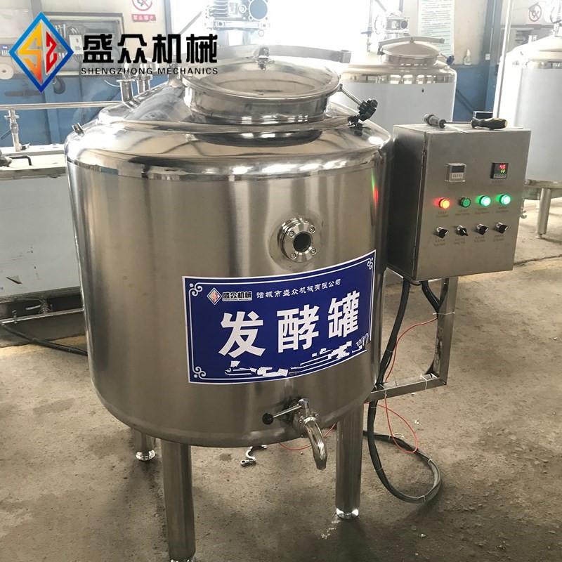 巴氏杀菌发酵罐全自动中小型巴氏酸奶生产线