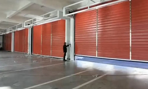 螺旋快速门河北生产厂家,涡轮快速门