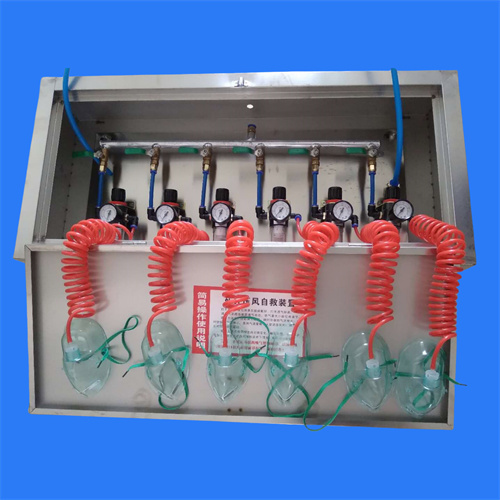 瓦斯煤矿井下配套箱式压风自救装置严丝合缝