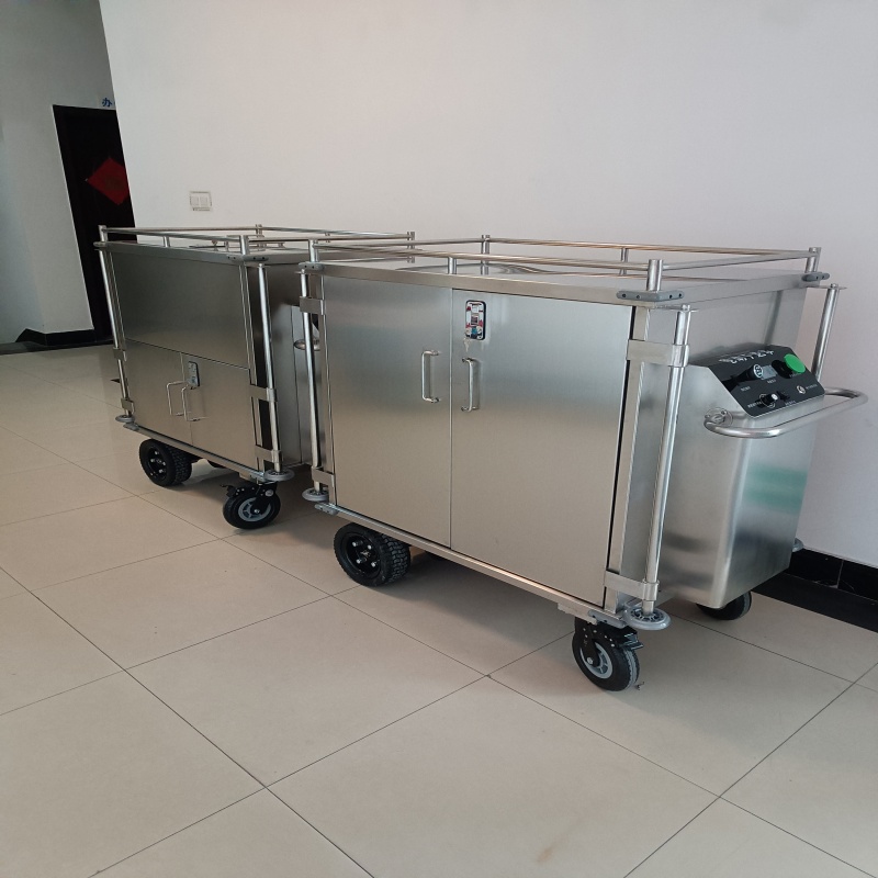 迪新不锈钢制作下送车微电脑控制