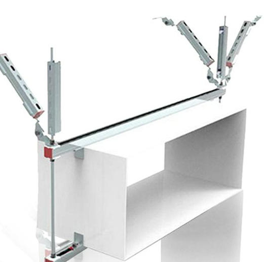 高强度碳钢风管消防抗震支架 管道电缆建筑工程桥梁支架